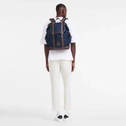 New Longchamp Sac à Dos Boxford Bleu