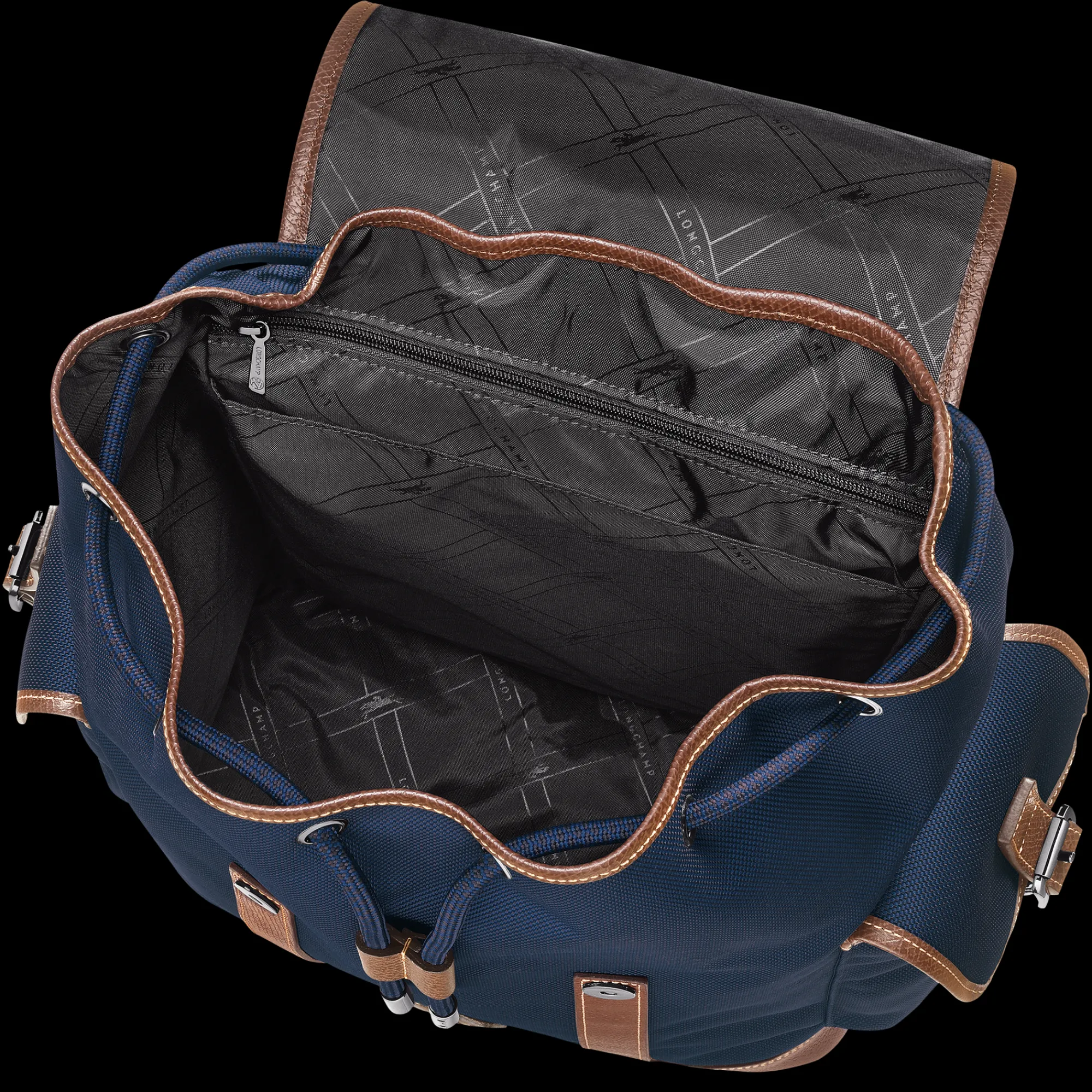 New Longchamp Sac à Dos Boxford Bleu