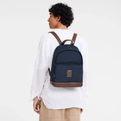 Sale Longchamp Sac à Dos Boxford Bleu