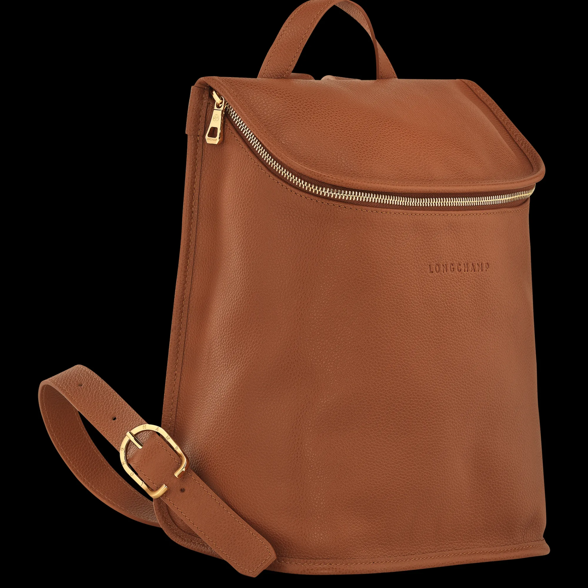 Discount Longchamp Sac à Dos Le Foulonné Caramel