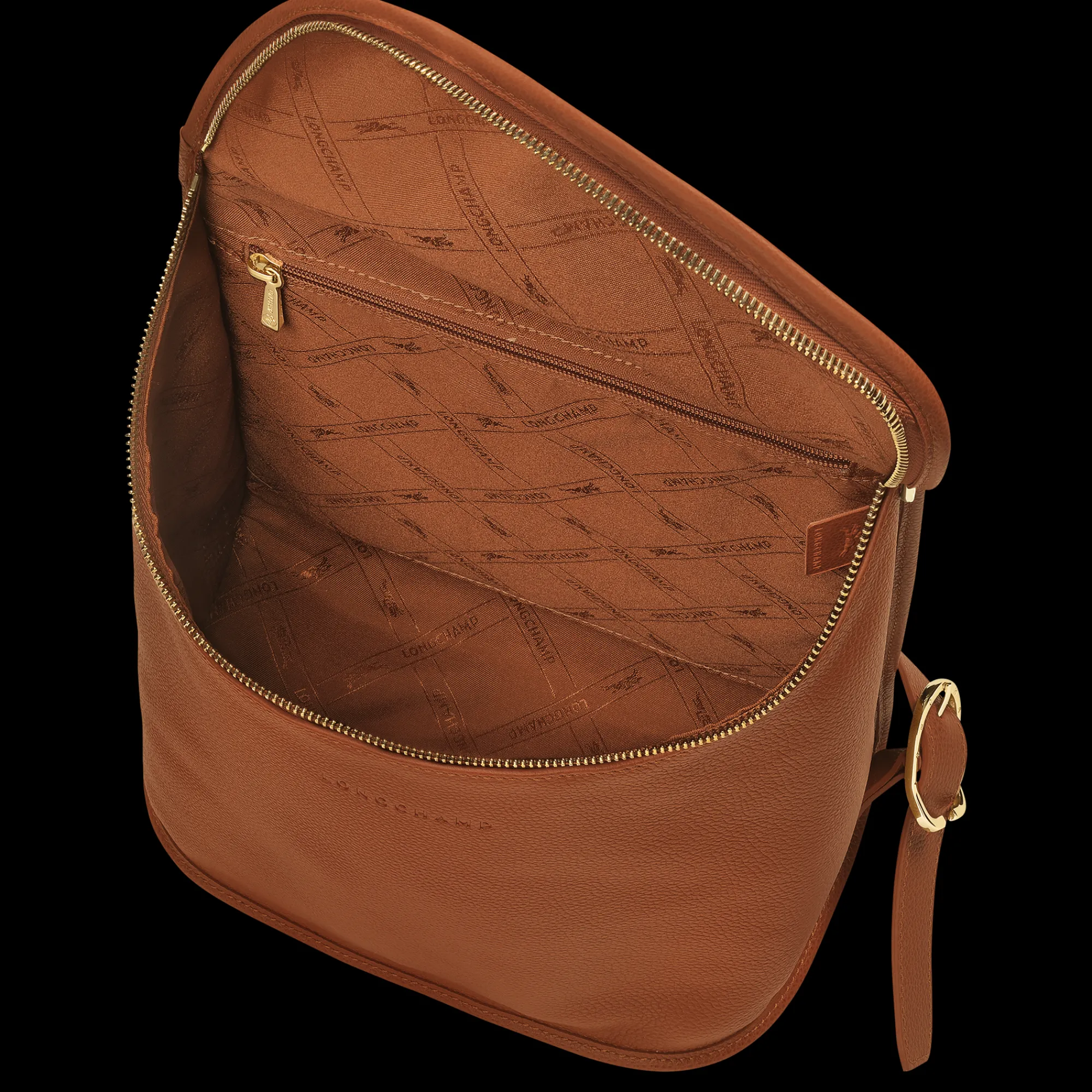 Discount Longchamp Sac à Dos Le Foulonné Caramel