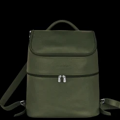 Discount Longchamp Sac à Dos Le Foulonné Kaki