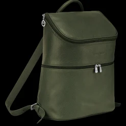 Discount Longchamp Sac à Dos Le Foulonné Kaki