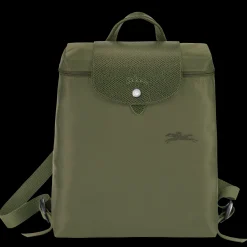 Hot Longchamp Sac à Dos M Le Pliage Green Forêt