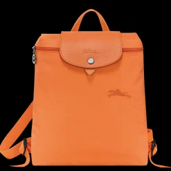 Hot Longchamp Sac à Dos M Le Pliage Green Orange