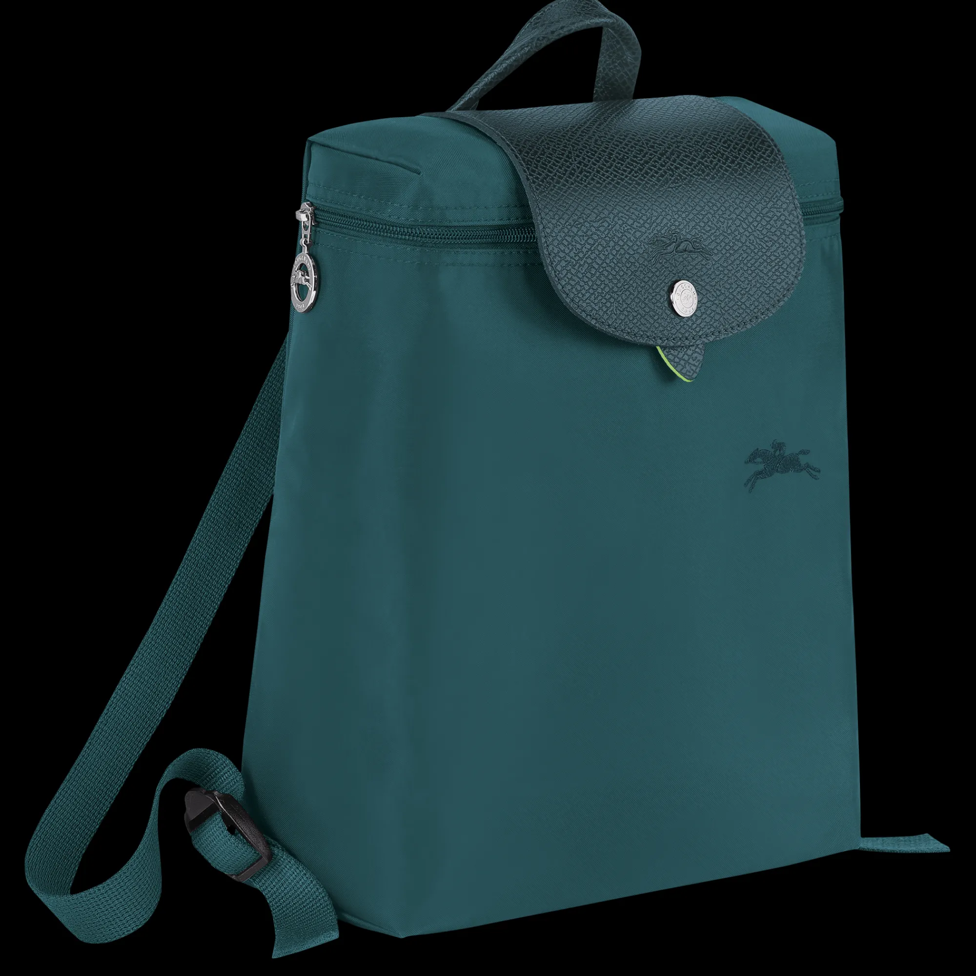 Clearance Longchamp Sac à Dos M Le Pliage Green Paon
