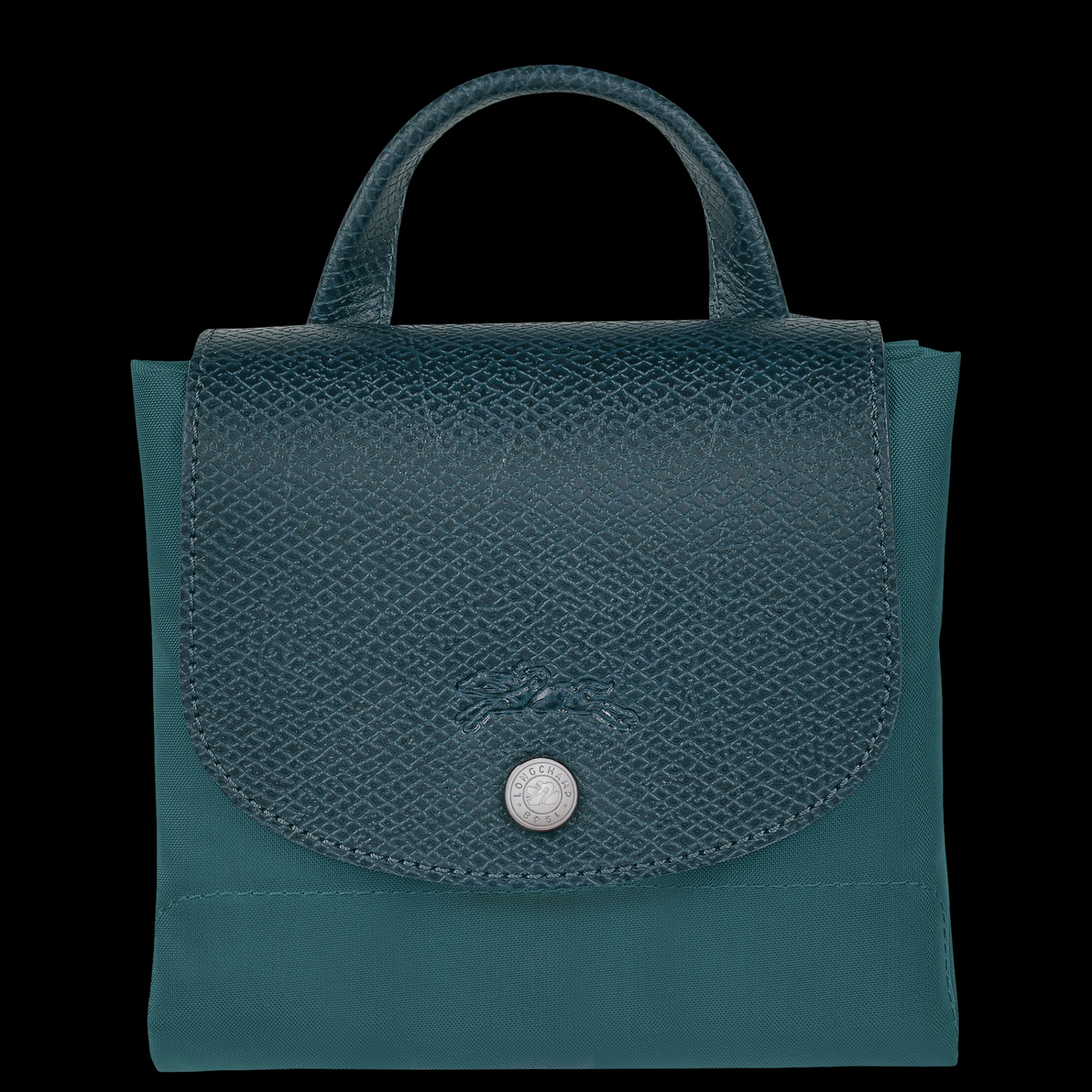 Clearance Longchamp Sac à Dos M Le Pliage Green Paon