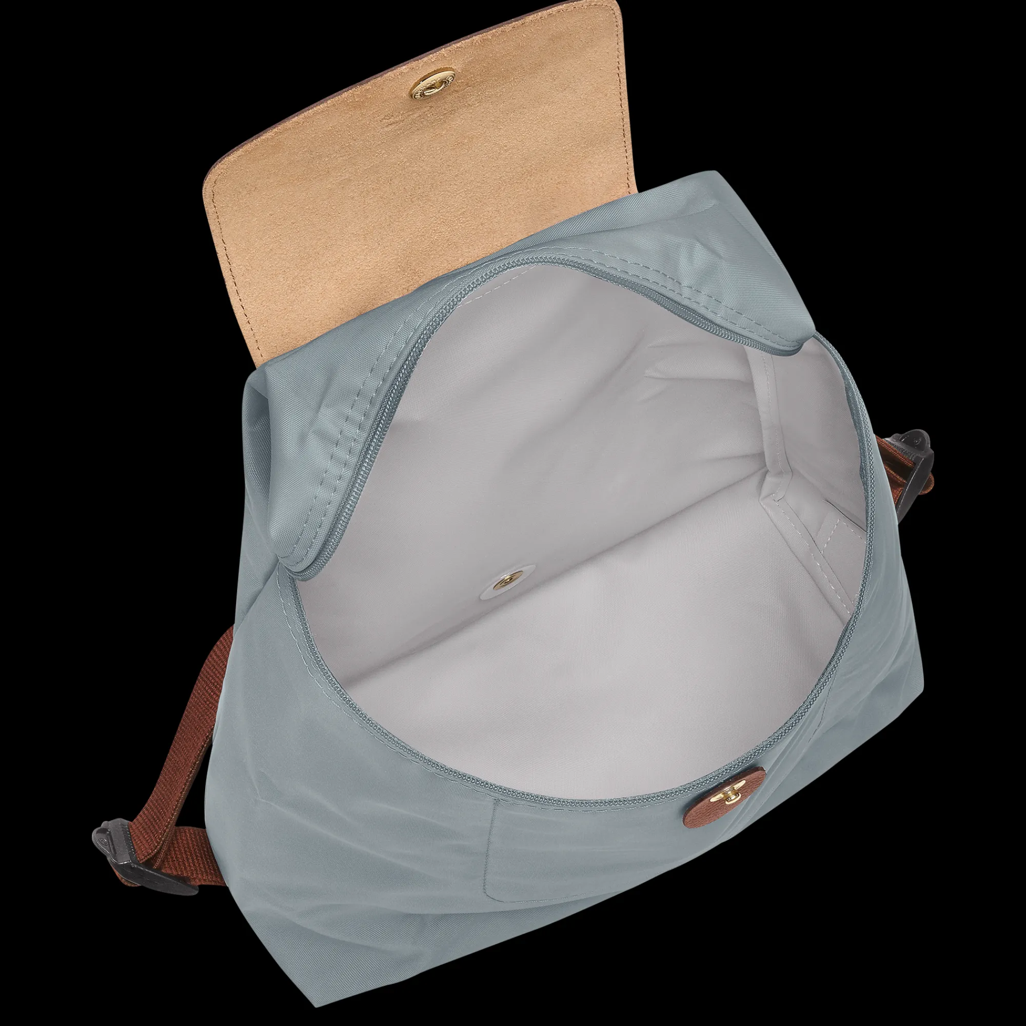 New Longchamp Sac à Dos M Le Pliage Original Acier