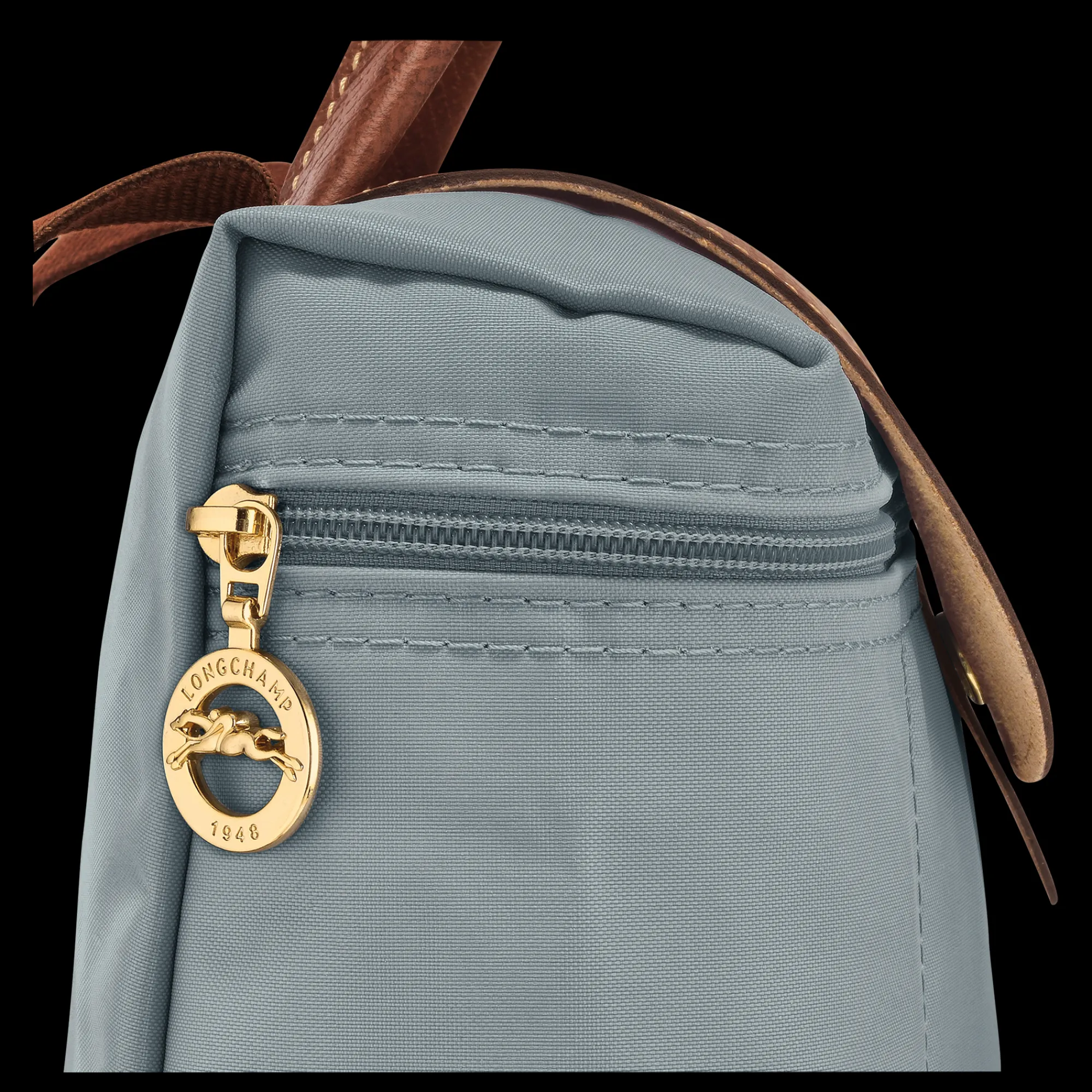 New Longchamp Sac à Dos M Le Pliage Original Acier