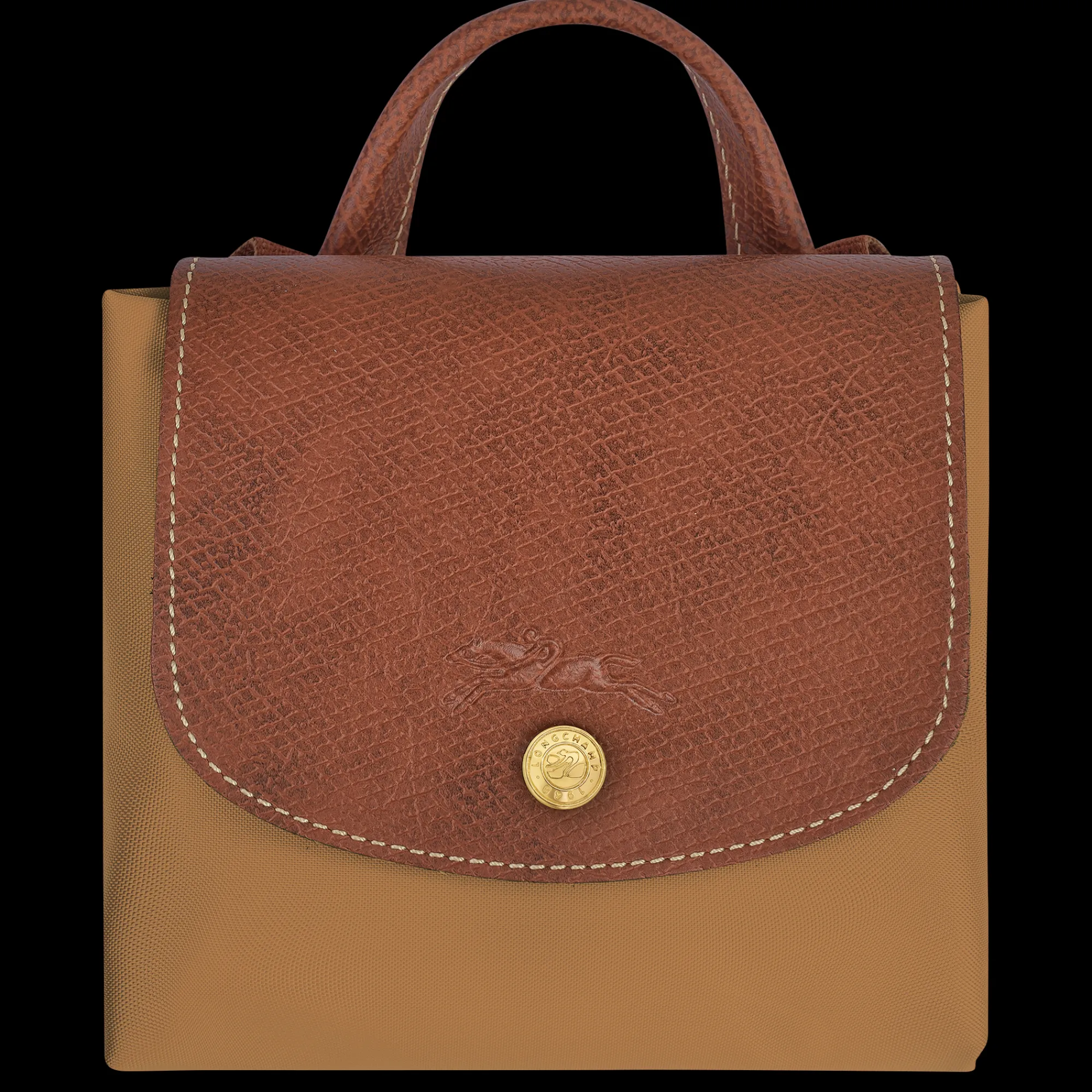 Discount Longchamp Sac à Dos M Le Pliage Original Chamois
