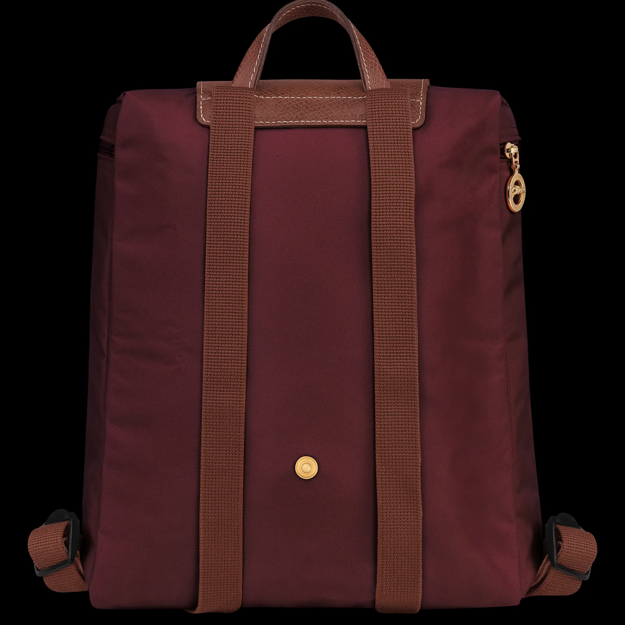 Discount Longchamp Sac à Dos M Le Pliage Original Bordeaux
