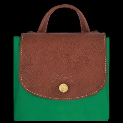 Hot Longchamp Sac à Dos M Le Pliage Original Vert
