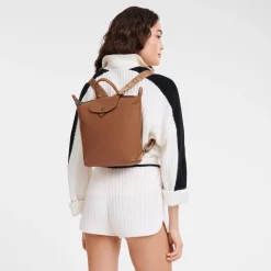 Discount Longchamp Sac à Dos S Le Pliage Xtra Cognac