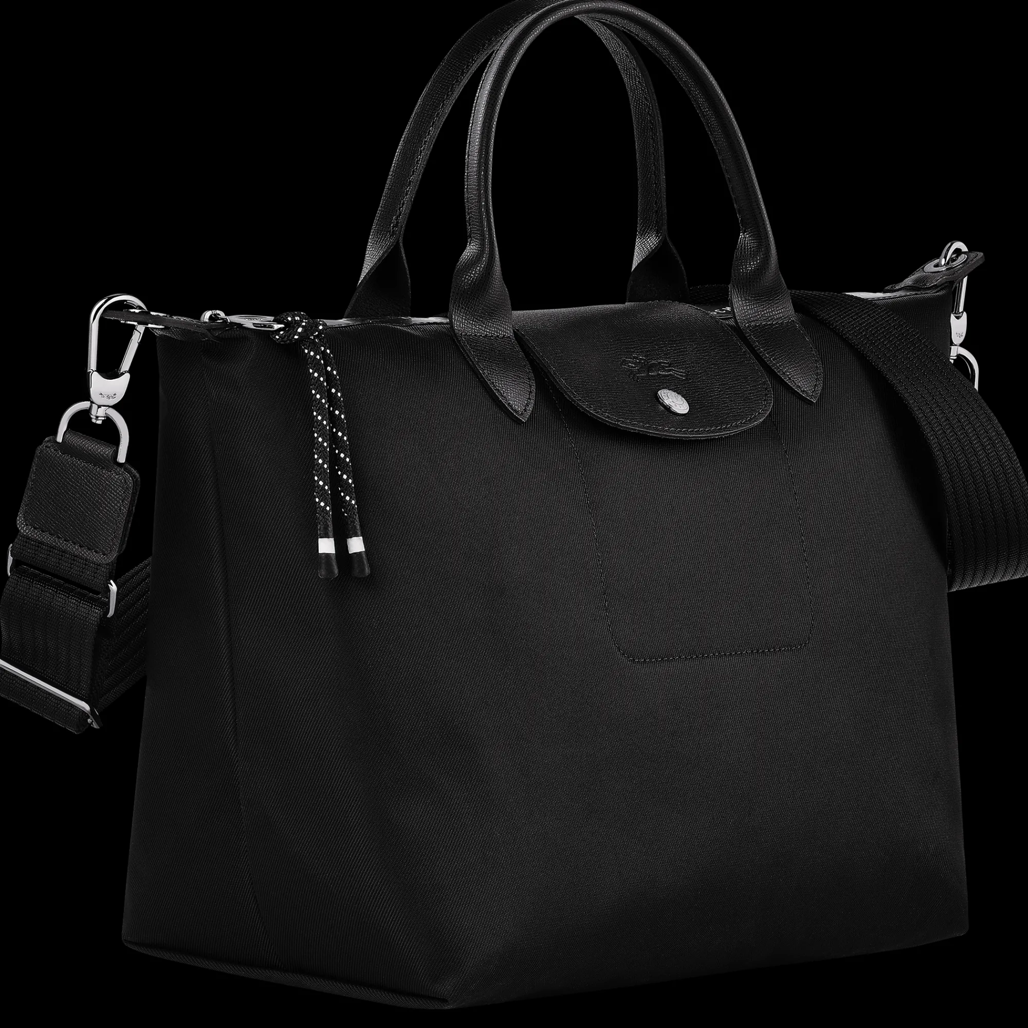 Clearance Longchamp Sac à Main L Le Pliage Energy Noir