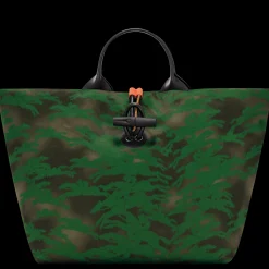 Longchamp Sac à Main L Le Roseau Kaki