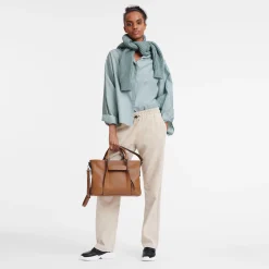 Sale Longchamp Sac à Main L 3D Naturel