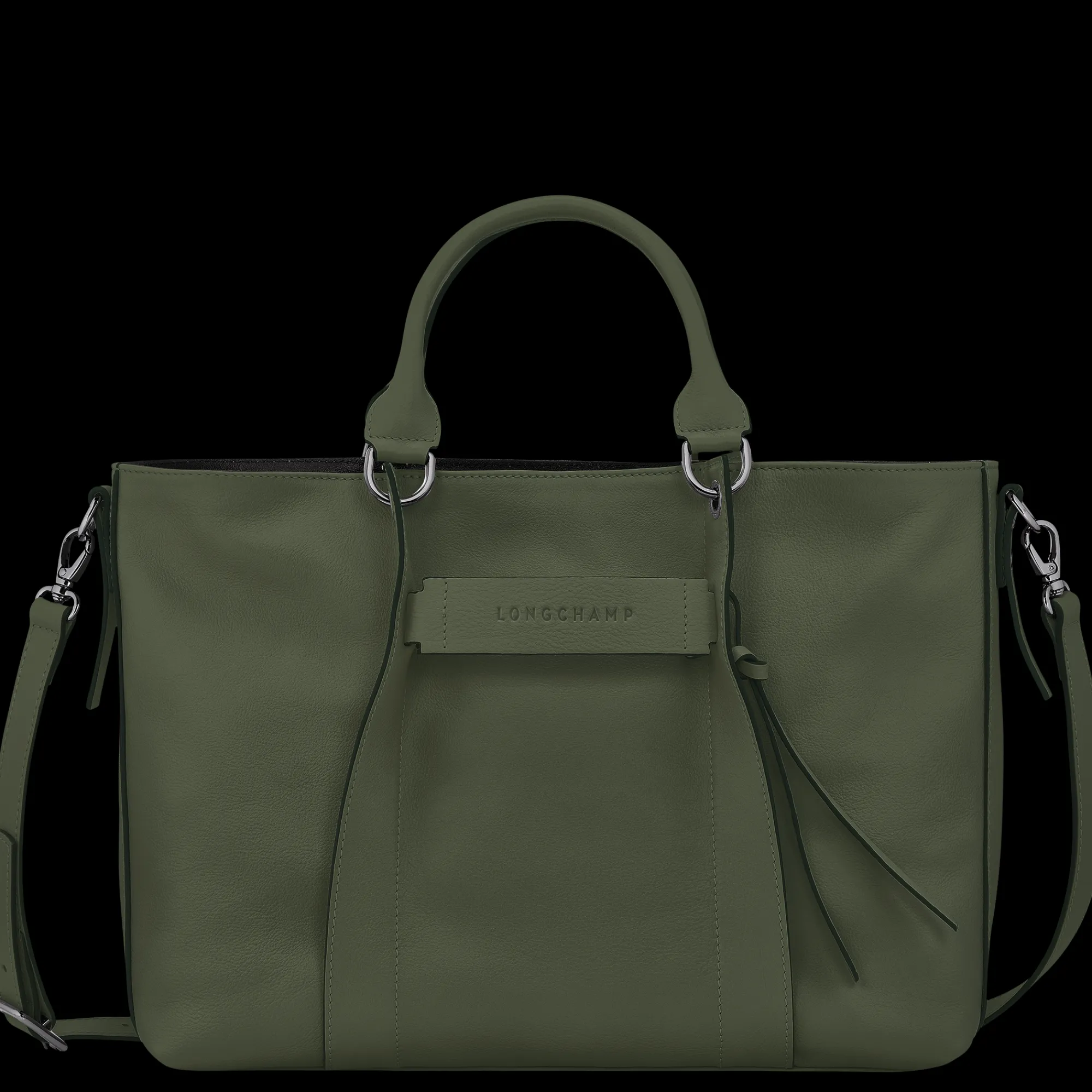 Outlet Longchamp Sac à Main L 3D Kaki