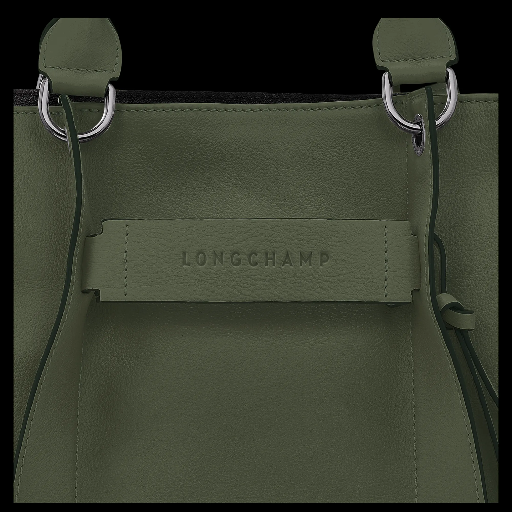 Outlet Longchamp Sac à Main L 3D Kaki