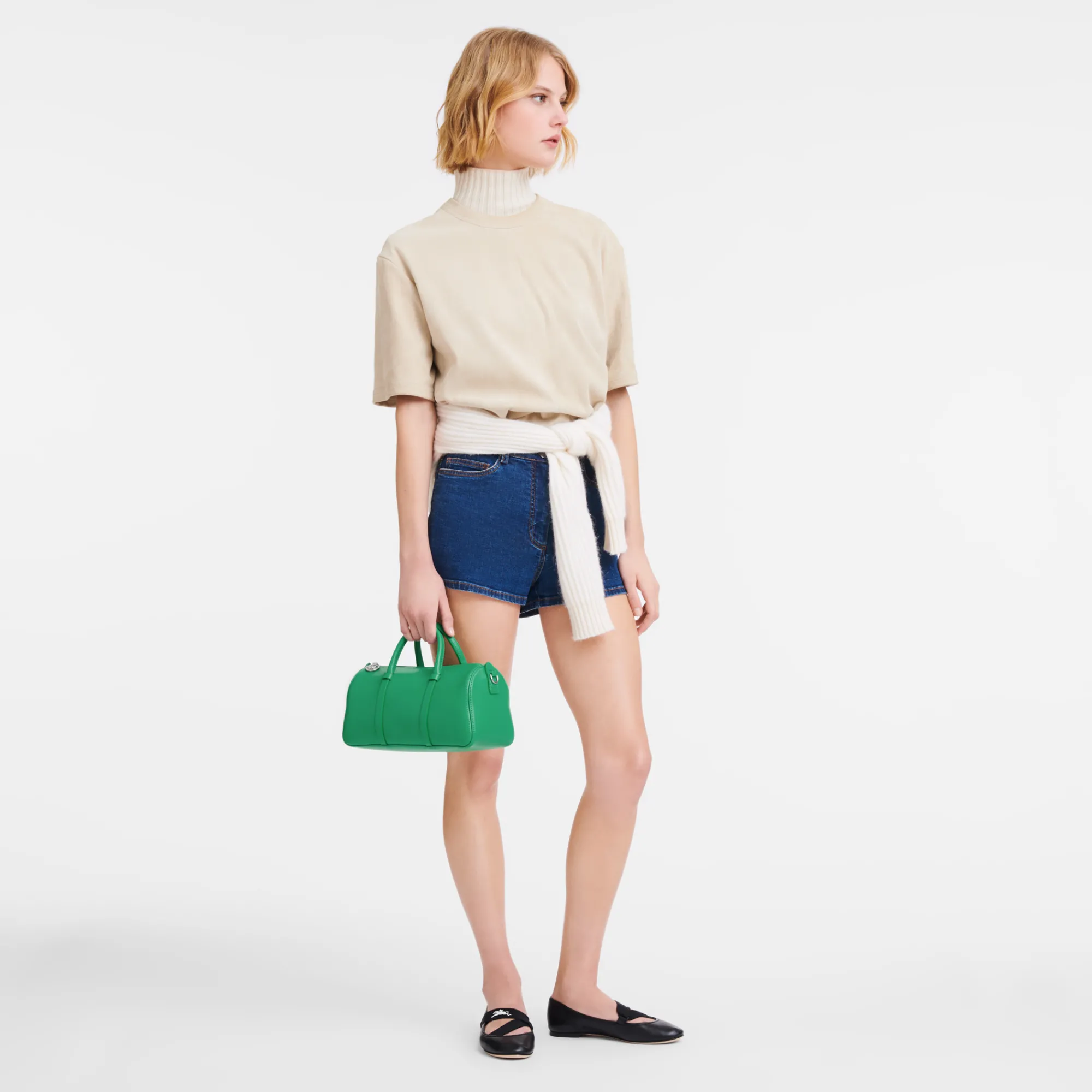 Longchamp Sac à Main M Daylong Vert