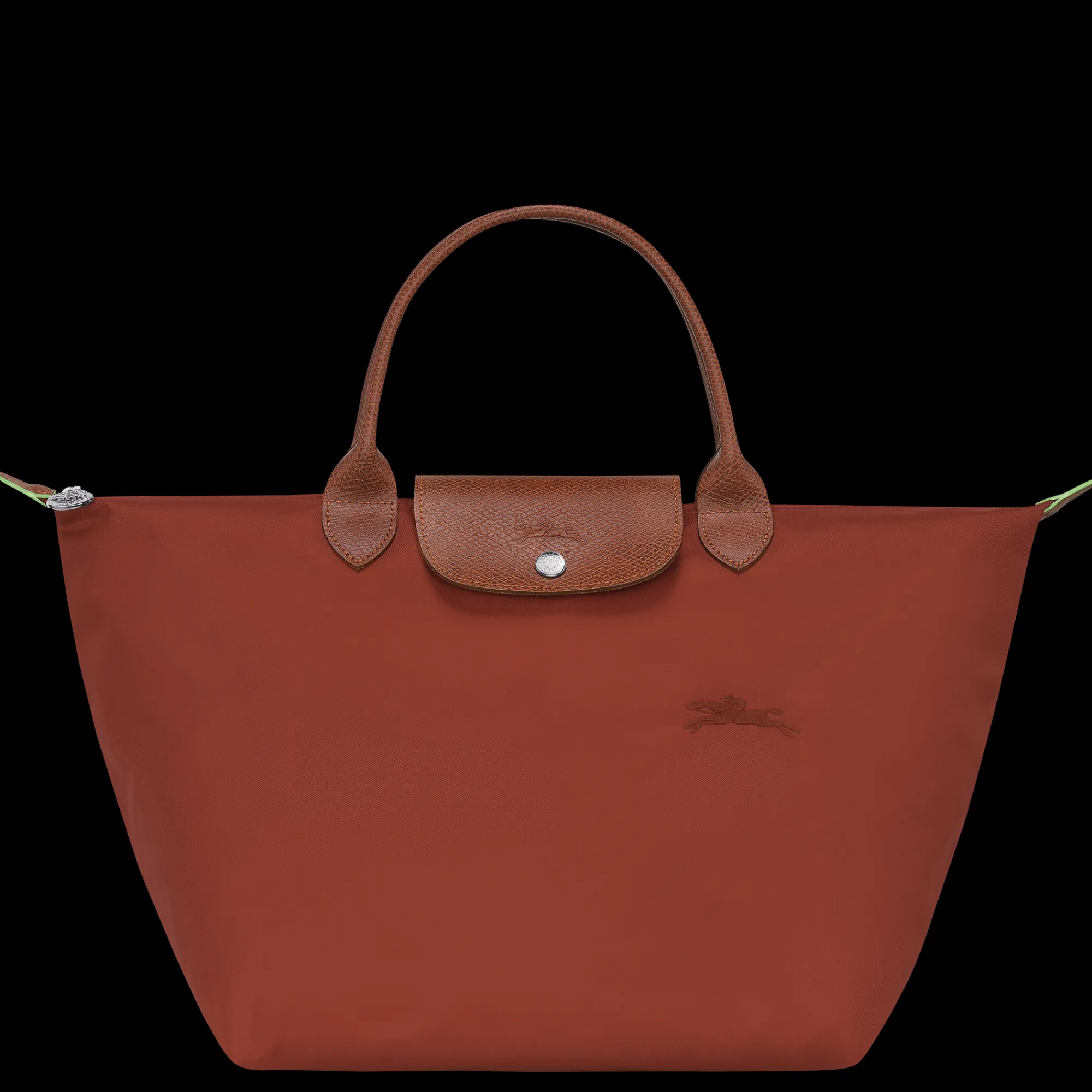 Discount Longchamp Sac à Main M Le Pliage Green Châtaigne