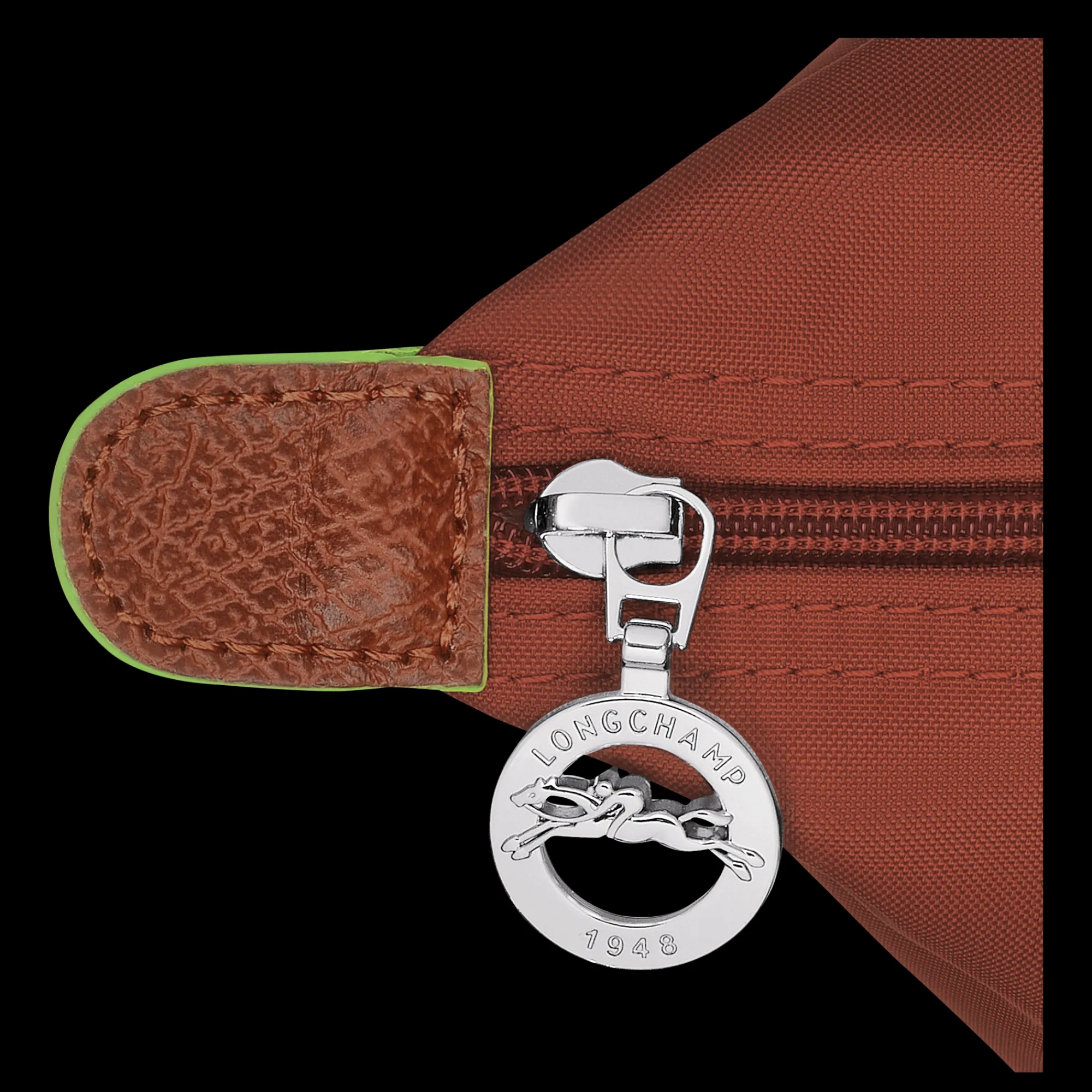 Discount Longchamp Sac à Main M Le Pliage Green Châtaigne