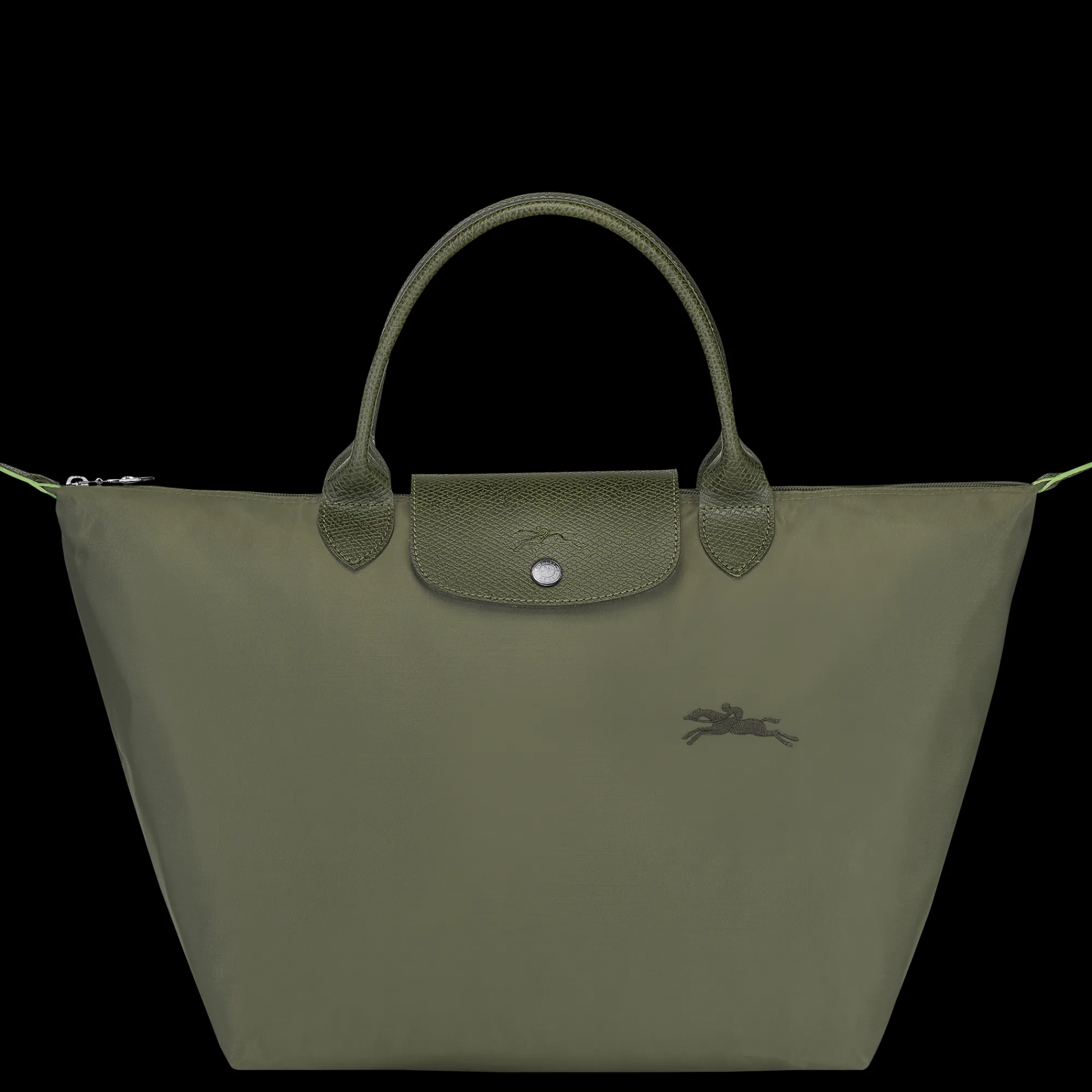 New Longchamp Sac à Main M Le Pliage Green Forêt