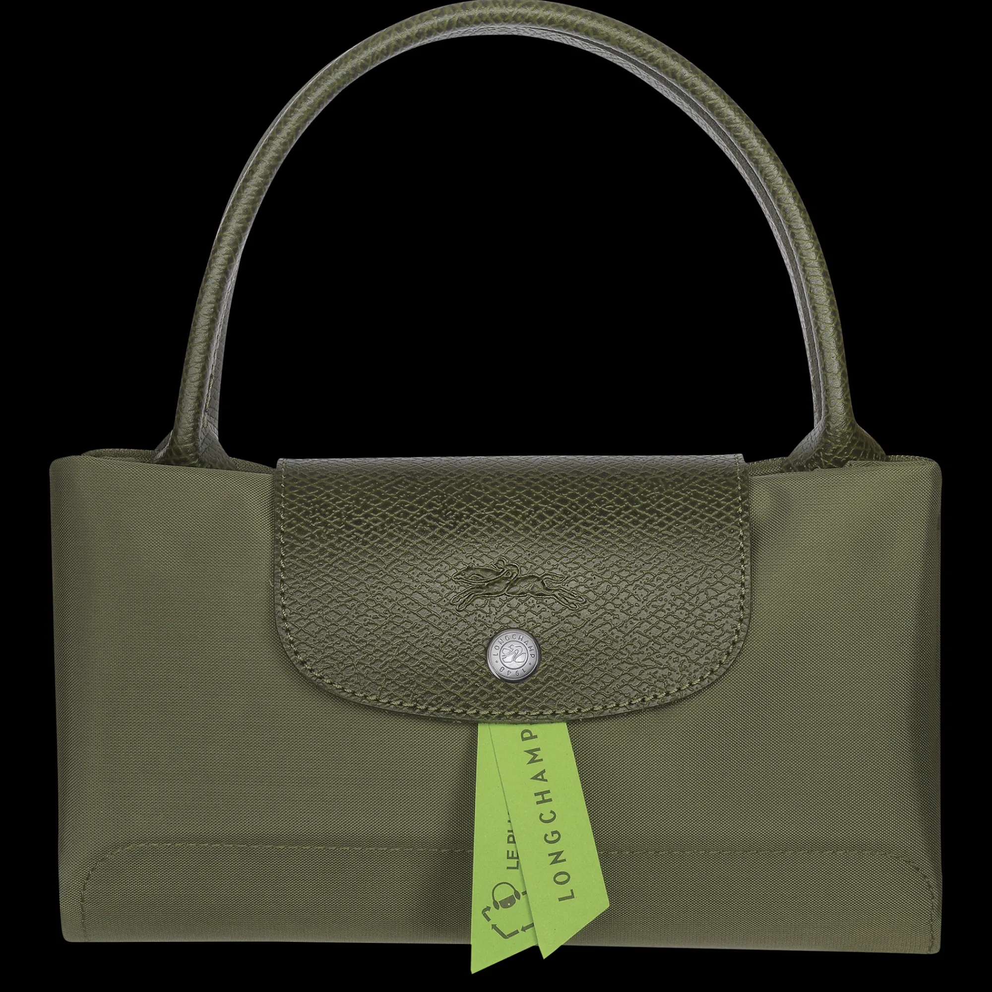 New Longchamp Sac à Main M Le Pliage Green Forêt