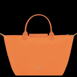 Discount Longchamp Sac à Main M Le Pliage Green Orange