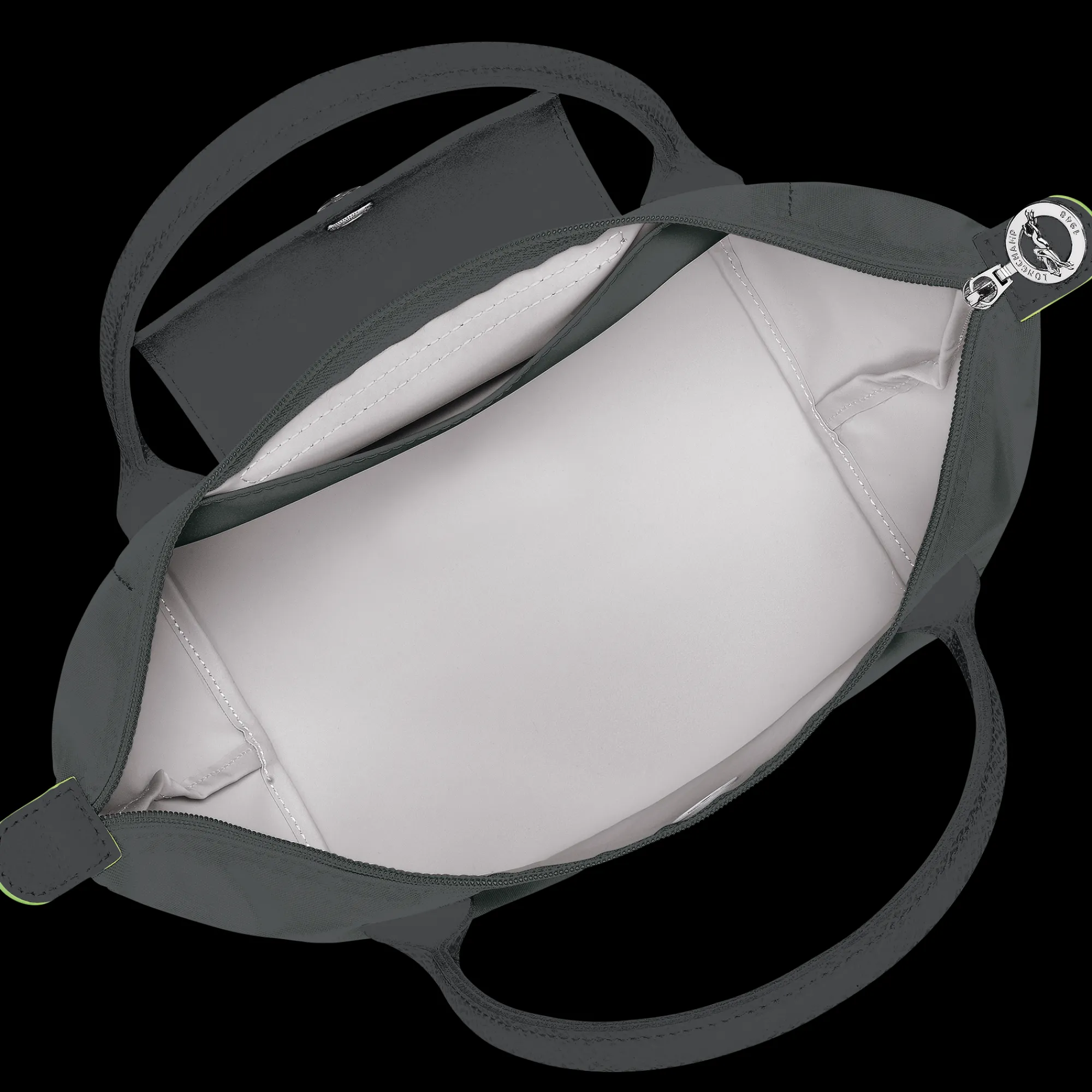 Online Longchamp Sac à Main M Le Pliage Green Graphite