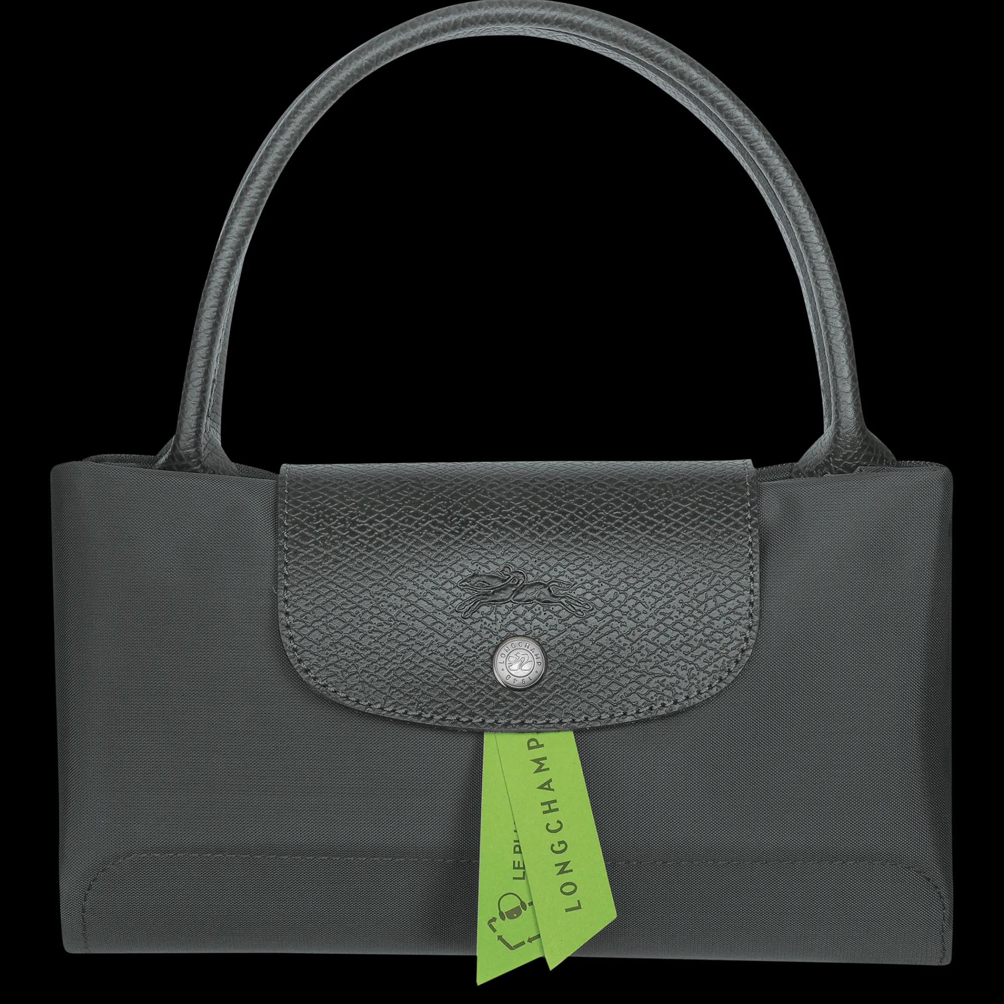 Online Longchamp Sac à Main M Le Pliage Green Graphite