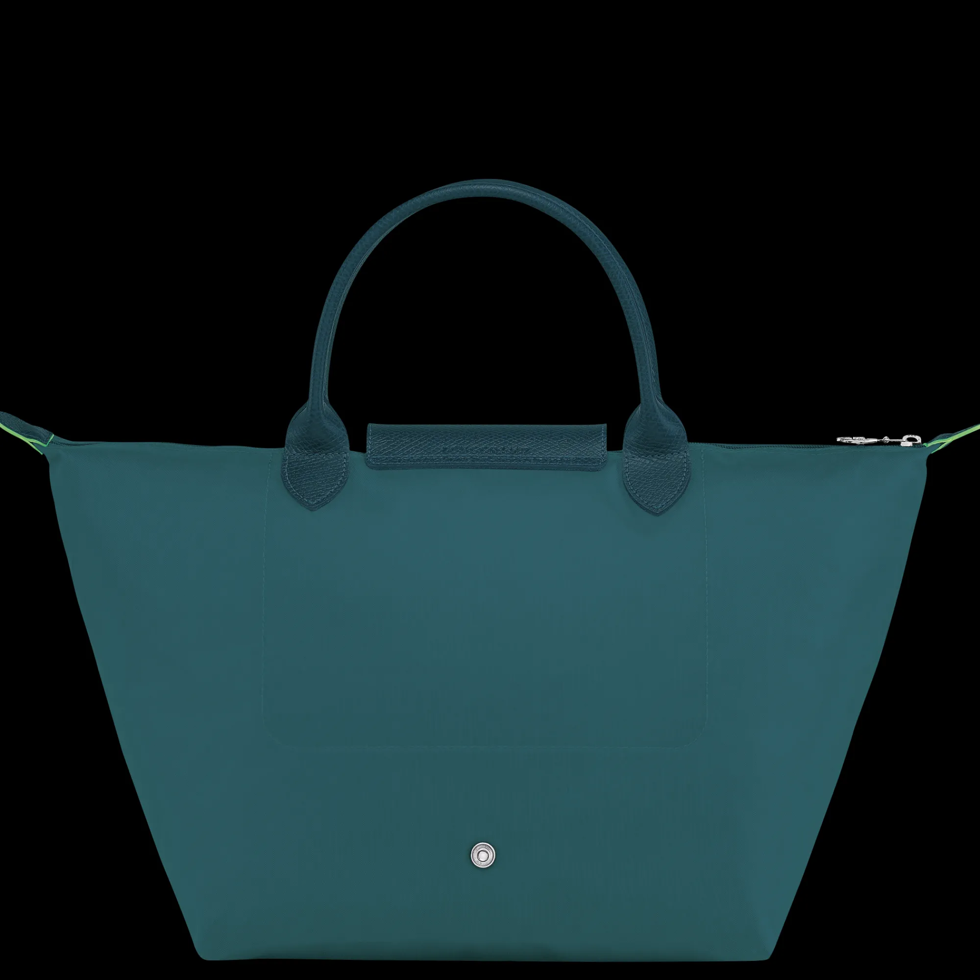 New Longchamp Sac à Main M Le Pliage Green Paon