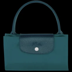 New Longchamp Sac à Main M Le Pliage Green Paon