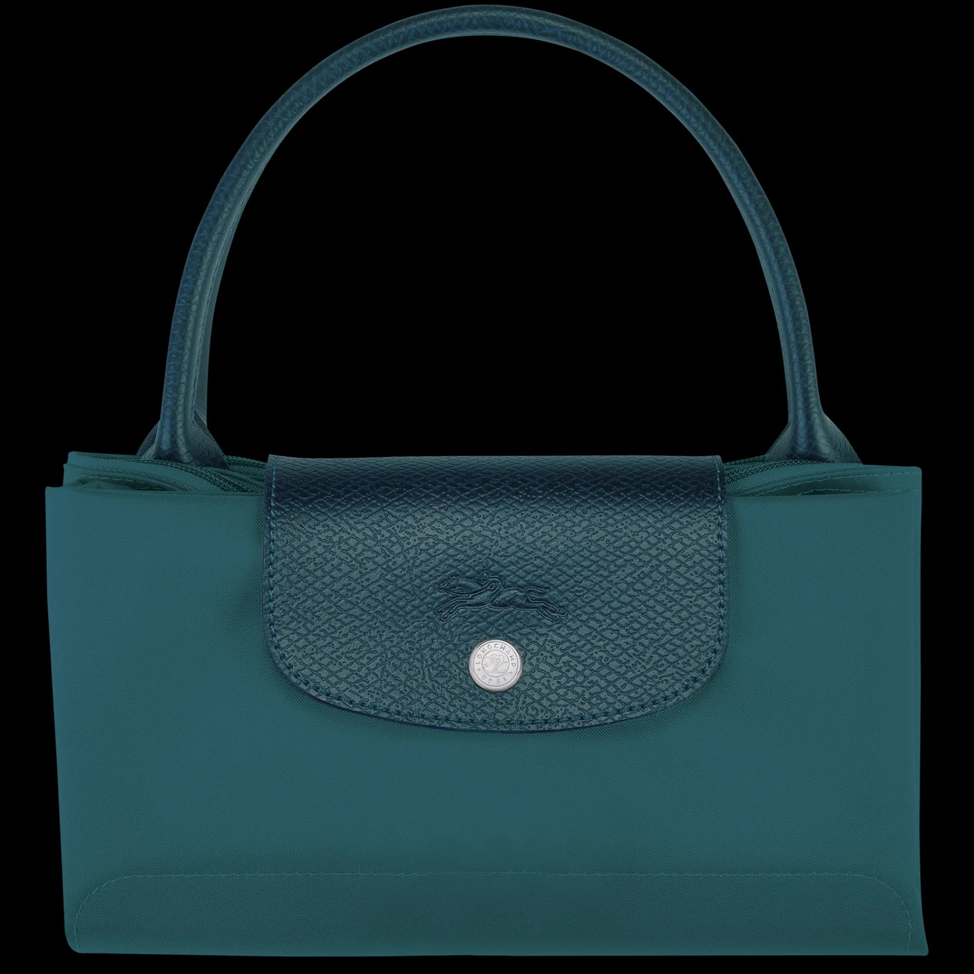 New Longchamp Sac à Main M Le Pliage Green Paon