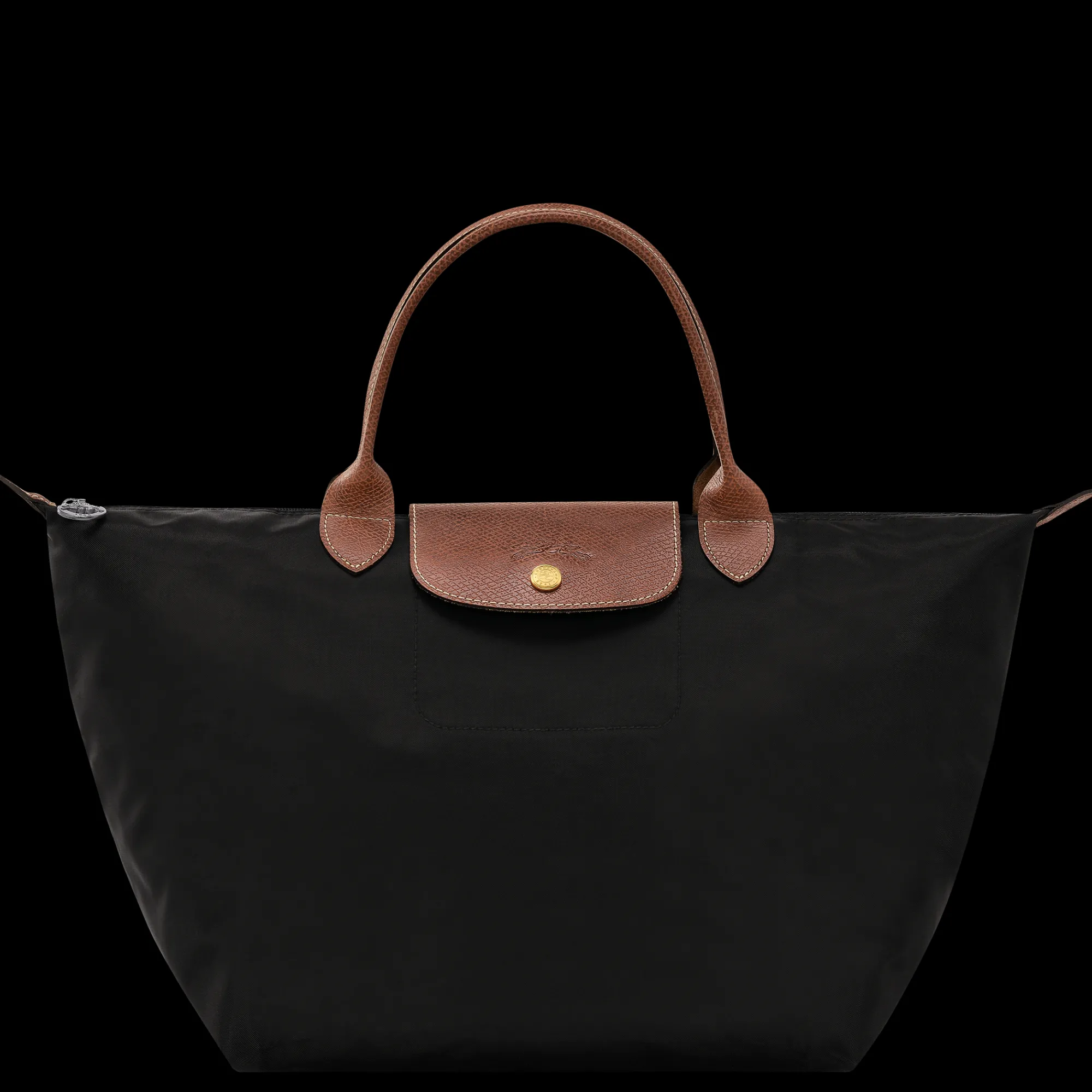 Online Longchamp Sac à Main M Le Pliage Original Noir
