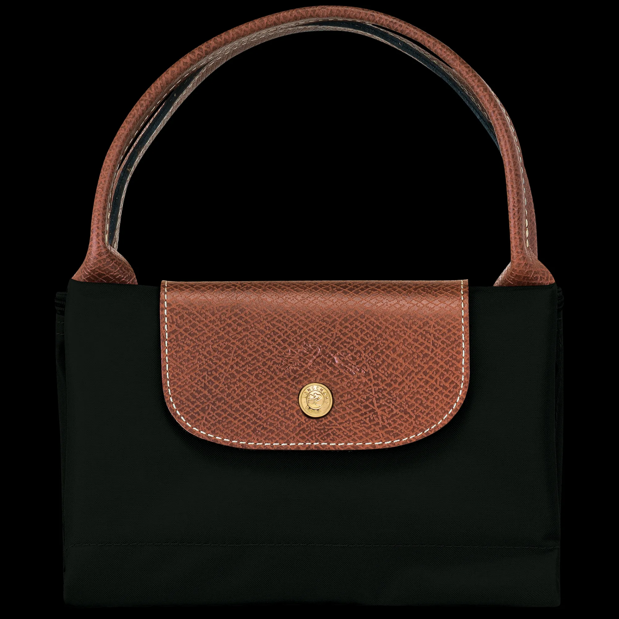 Online Longchamp Sac à Main M Le Pliage Original Noir