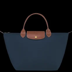 Online Longchamp Sac à Main M Le Pliage Original Marine