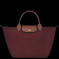 Online Longchamp Sac à Main M Le Pliage Original Bordeaux