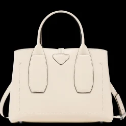 Outlet Longchamp Sac à Main M Le Roseau Ecru