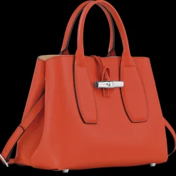 New Longchamp Sac à Main M Le Roseau Paprika