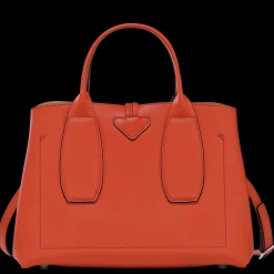 New Longchamp Sac à Main M Le Roseau Paprika