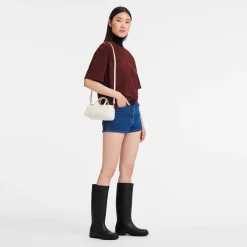 Clearance Longchamp Sac à Main S Daylong Ecru