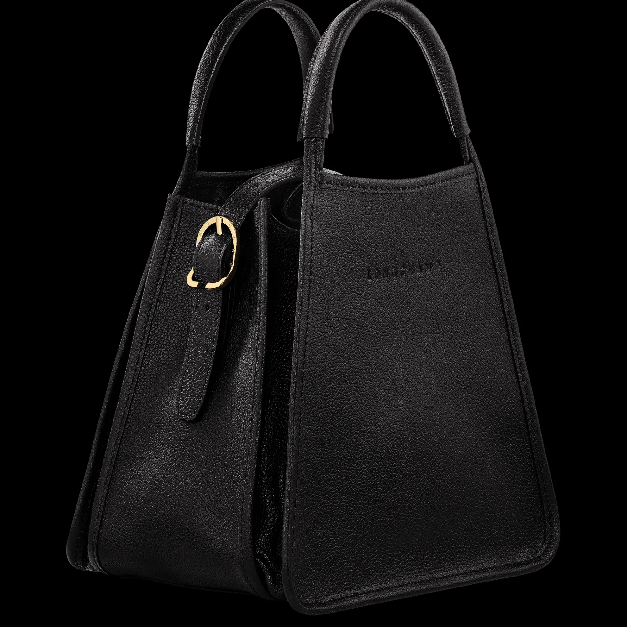 Best Longchamp Sac à Main S Le Foulonné Noir