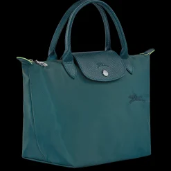 Discount Longchamp Sac à Main S Le Pliage Green Paon