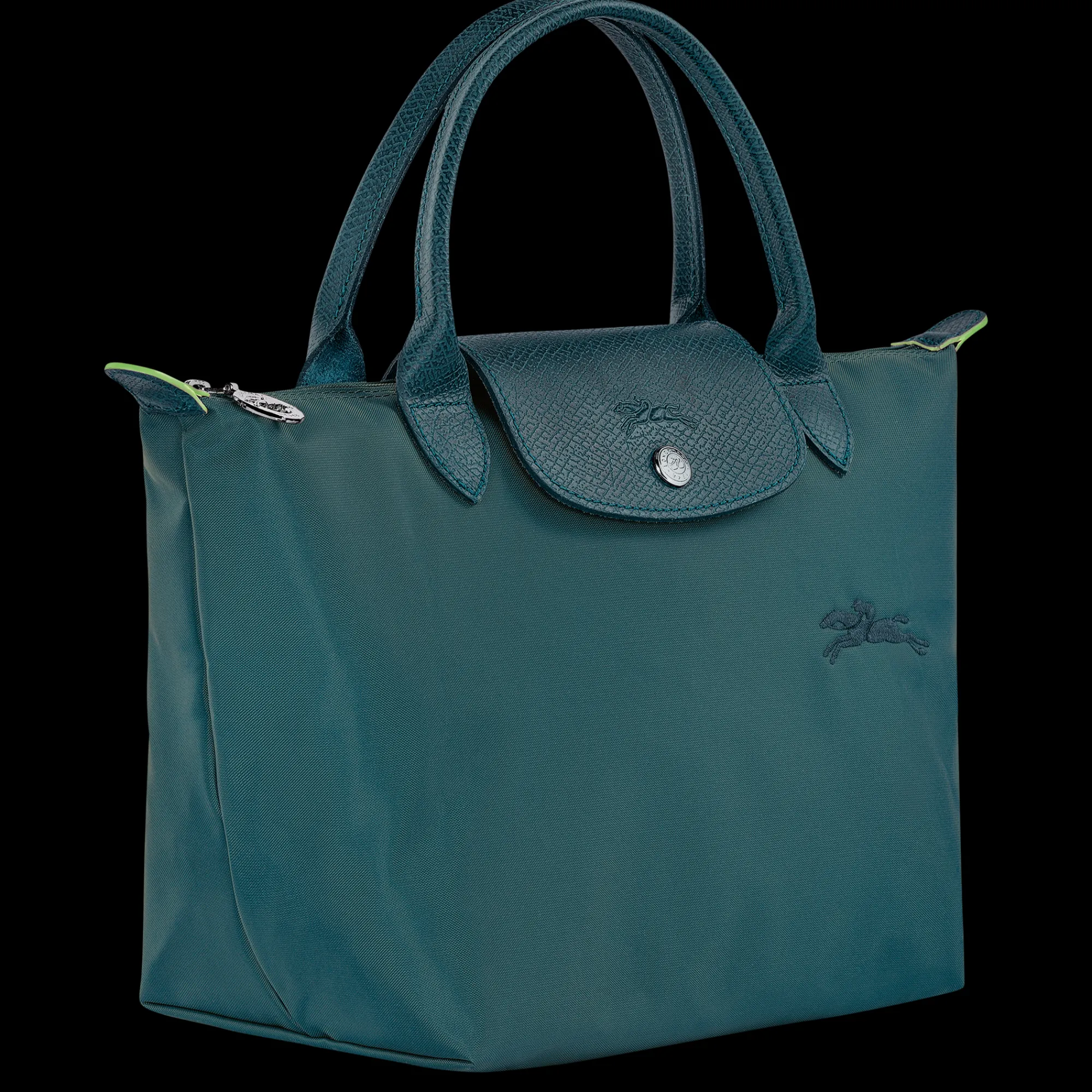 Discount Longchamp Sac à Main S Le Pliage Green Paon