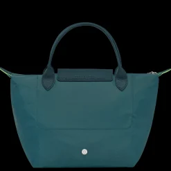 Discount Longchamp Sac à Main S Le Pliage Green Paon