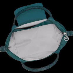 Discount Longchamp Sac à Main S Le Pliage Green Paon