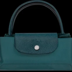 Discount Longchamp Sac à Main S Le Pliage Green Paon
