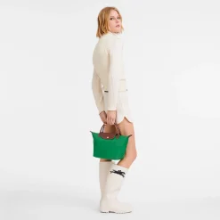 Hot Longchamp Sac à Main S Le Pliage Original Vert