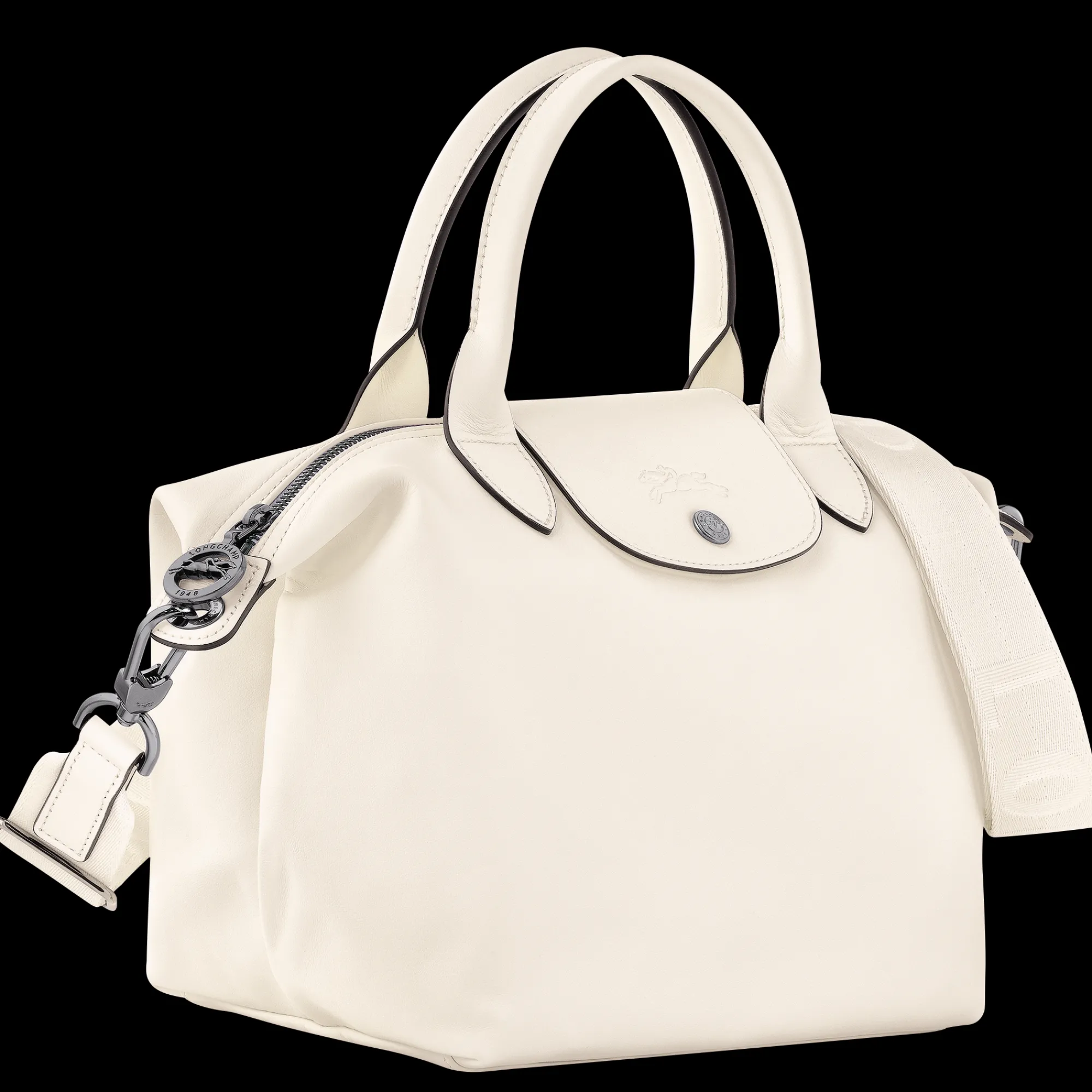Sale Longchamp Sac à Main S Le Pliage Xtra Ecru