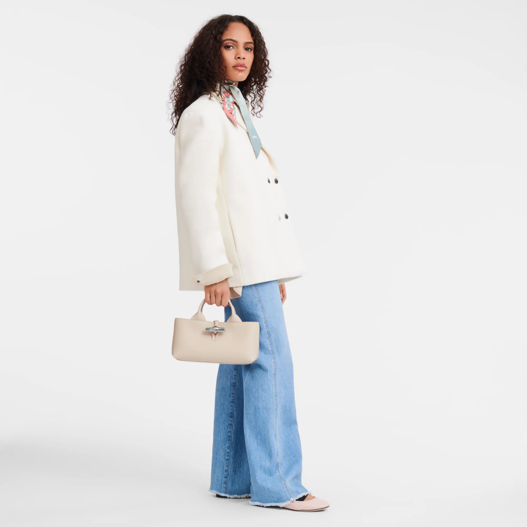 New Longchamp Sac à Main S Le Roseau Papier